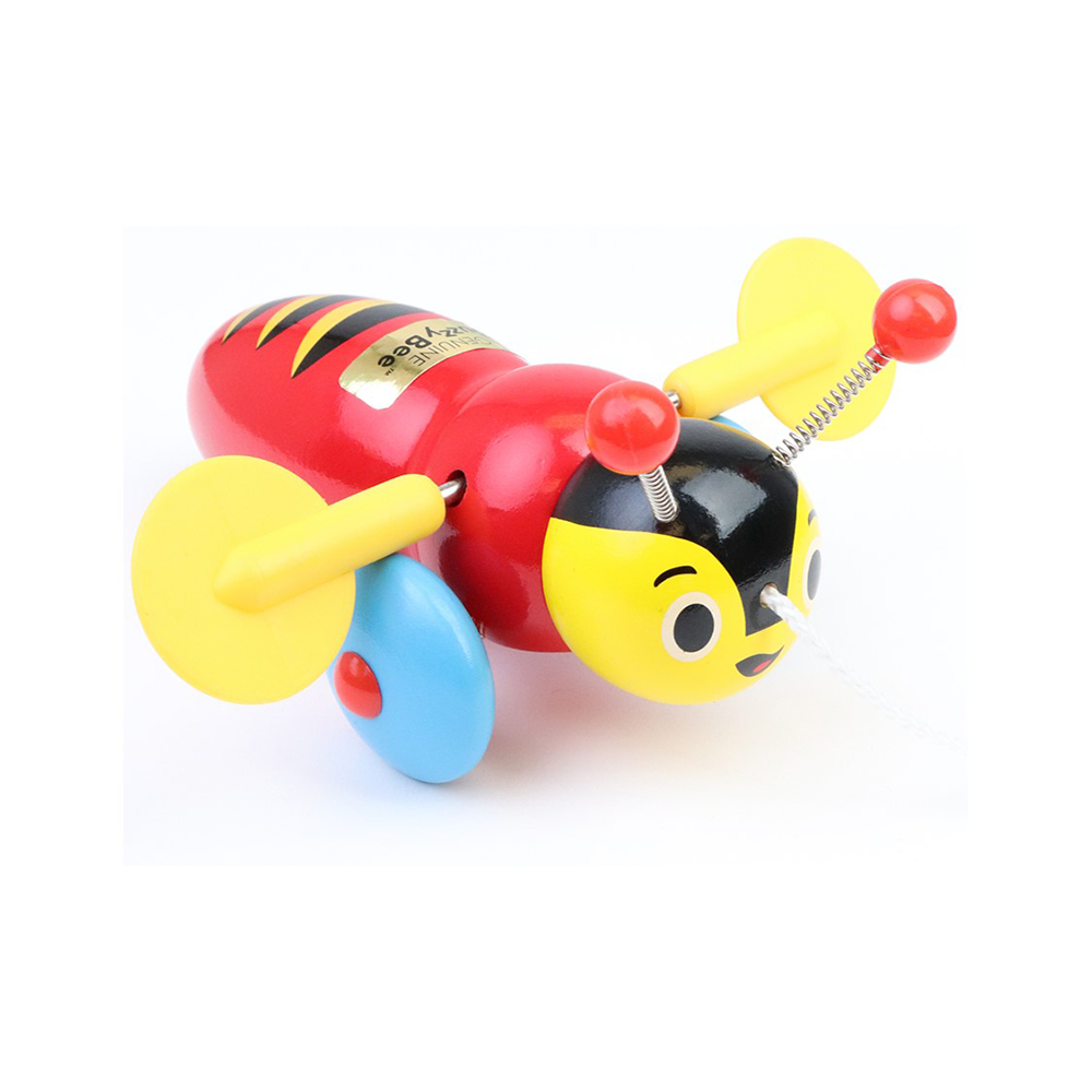 Buzzy Bee Wooden Pull Along Toy Farm Source Rewards