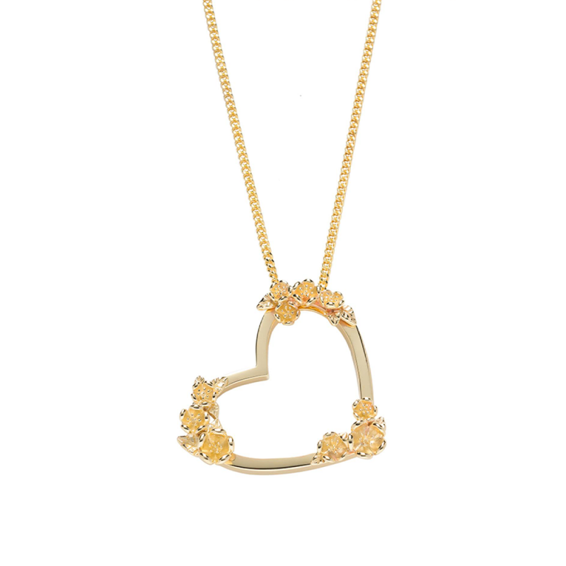 Karen walker heart on sale necklace